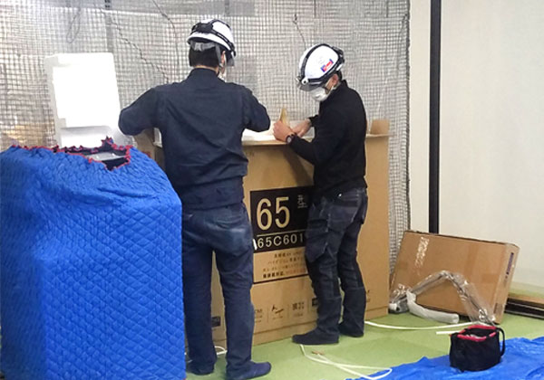 専門ドライバーと安定した人員体制