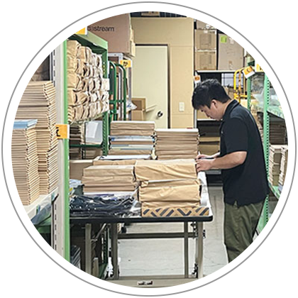 仕分け・梱包